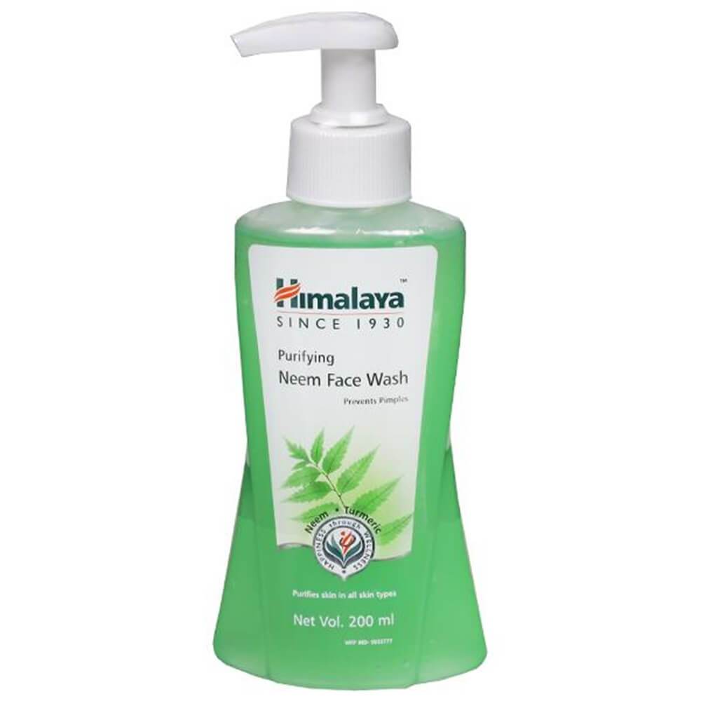Himalaya Purifying Neem Face Wash | Ayurvedic Acne Control & Deep Cleanse for Oily Skin 