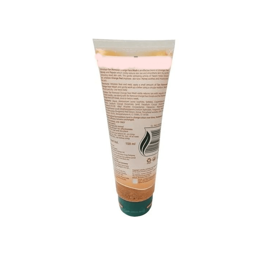 Himalaya Tan Removal Orange Face Wash 