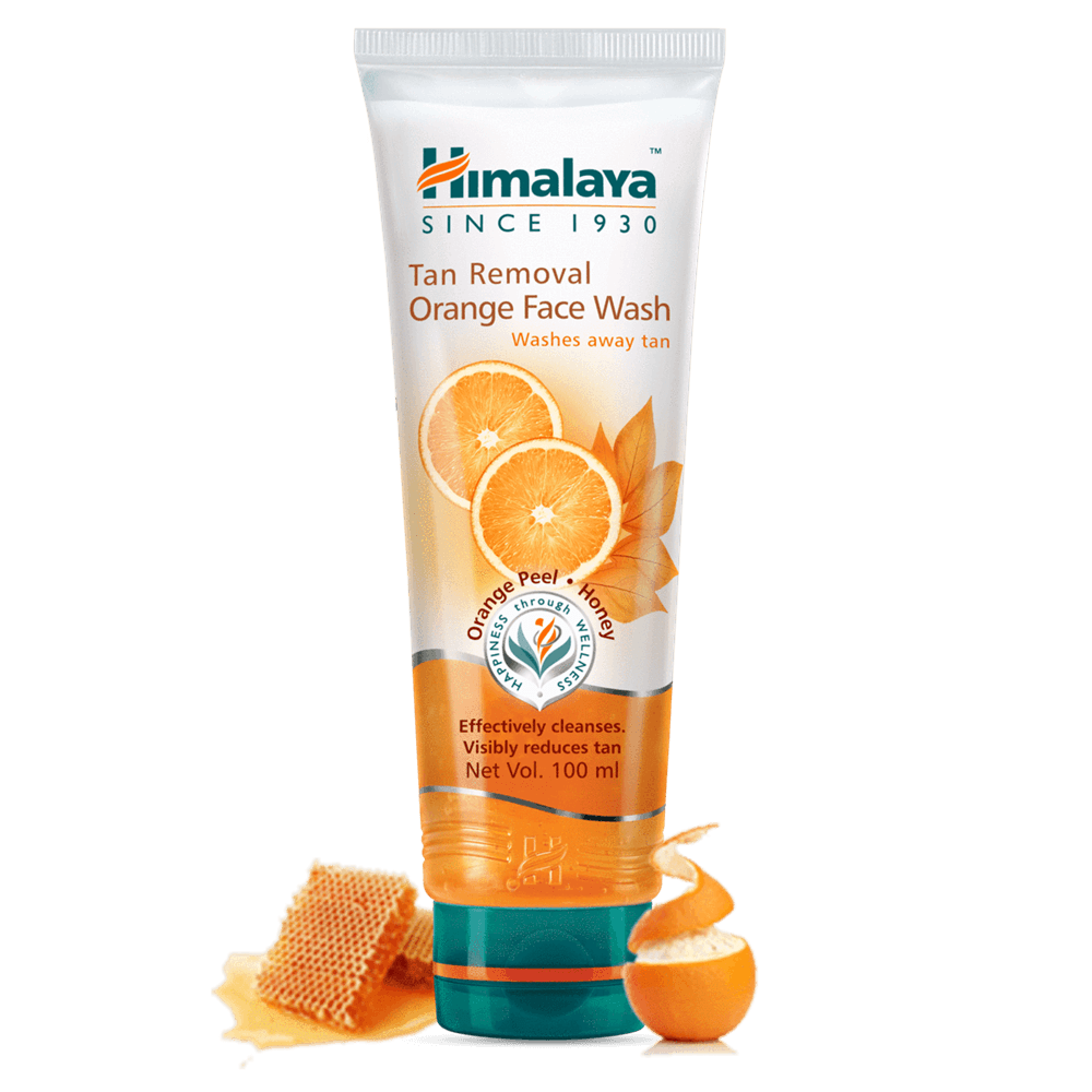 Himalaya Tan Removal Orange Face Wash 