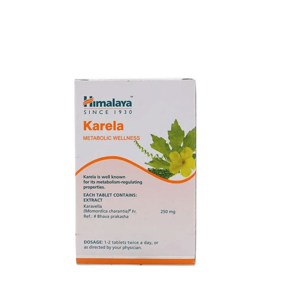 Himalaya Karela Metabolic Wellness Tablets | Ayurvedic Blood Sugar Support 