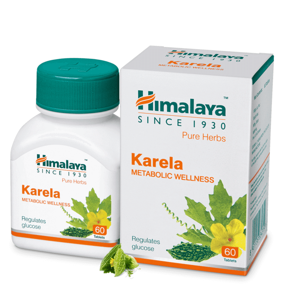 Himalaya Karela Metabolic Wellness Tablets | Ayurvedic Blood Sugar Support 