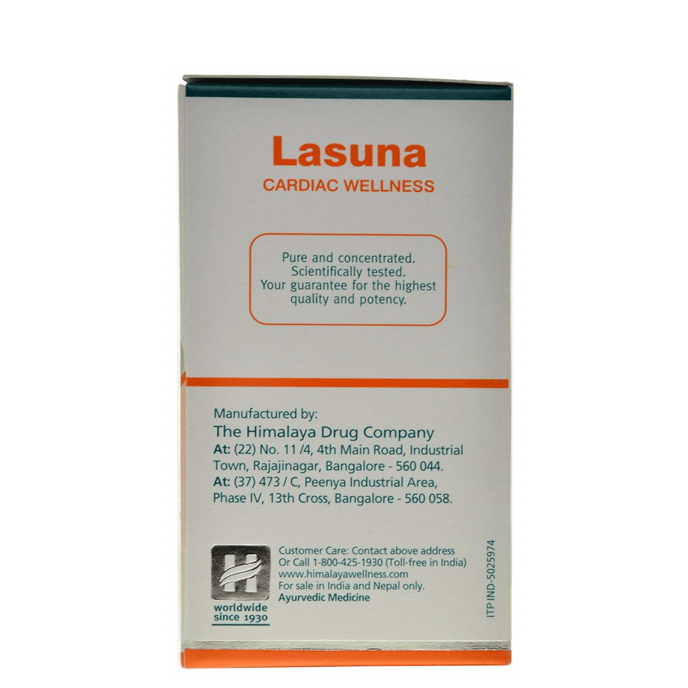 Himalaya Wellness Pure Herbs Lasuna Cardiac Wellness 