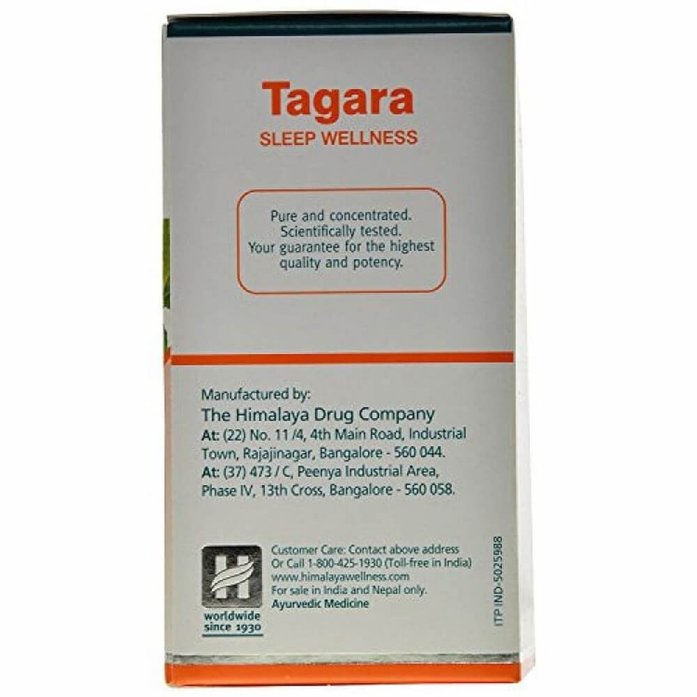 Himalaya Wellness Pure Herbs Tagara Sleep Wellness 