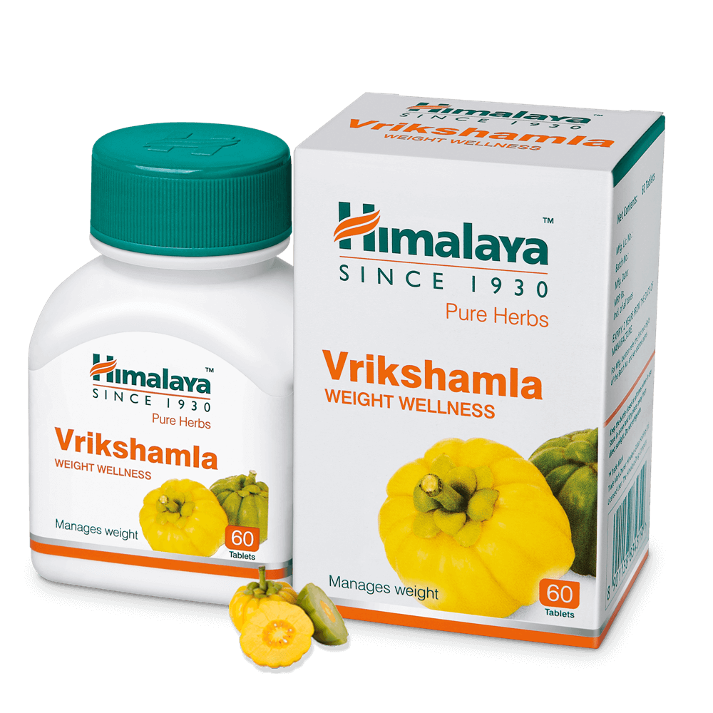 Himalaya Wellness Pure Herbs Vrikshamla Weight Wellness - 60 Tablets - Grab2buy