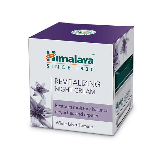 Himalaya Revitalizing Night Cream | Ayurvedic Overnight Repair Cream for Youthful Skin 