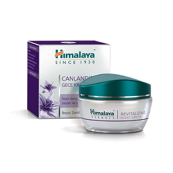 Himalaya Revitalizing Night Cream | Ayurvedic Overnight Repair Cream for Youthful Skin 