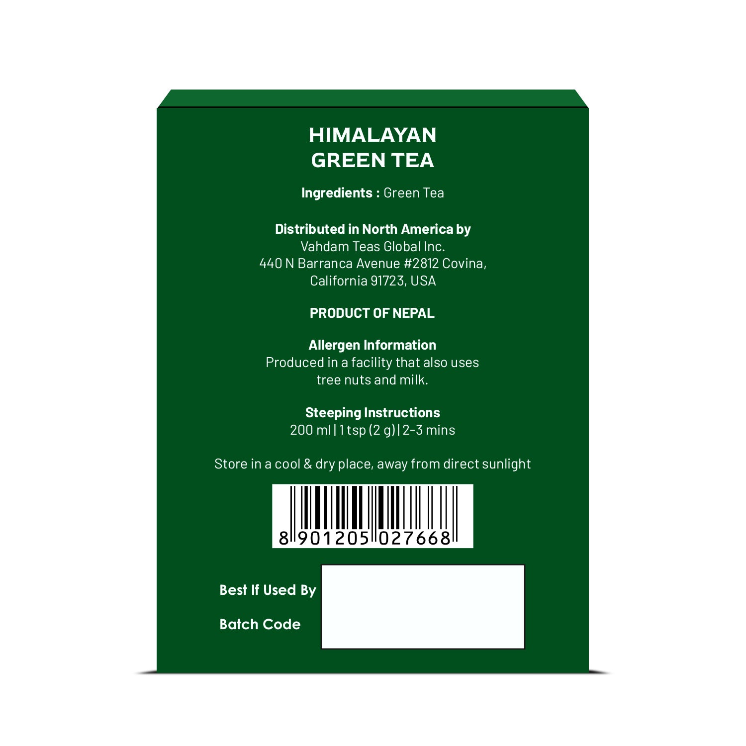 Himalayan Green Tea, 3.53 oz 