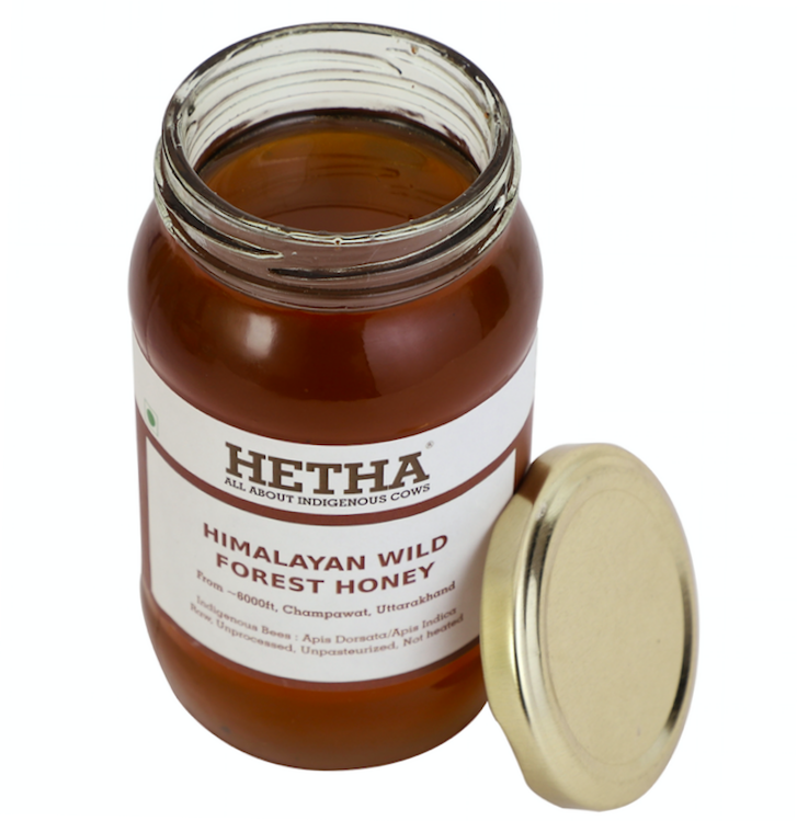 Hetha Pure Himalayan Wild Forest Raw Honey - NMR Passed | Unprocessed | Unpasteurized 