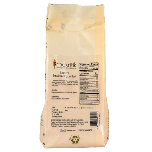 Praakritik Natural Himalayan Pink Salt - Grab2buy
