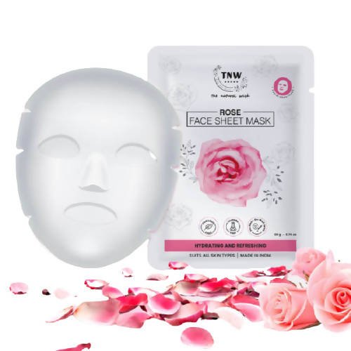 The Natural Wash Rose Face Sheet Mask  Grab2Buy The Natural Wash Grab2Buy