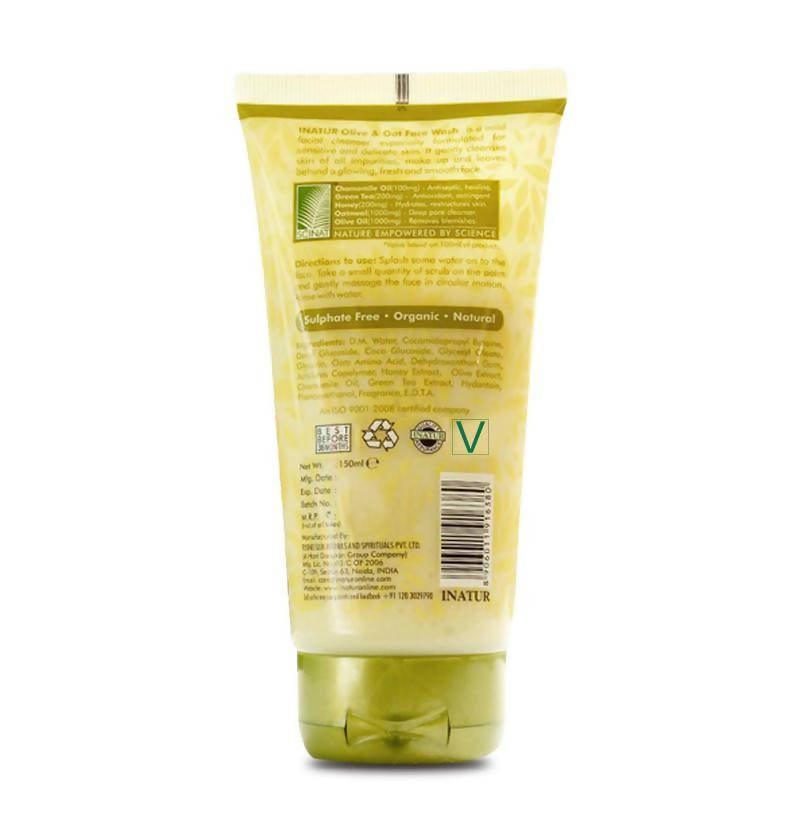 Inatur Olive & Oat Face Wash