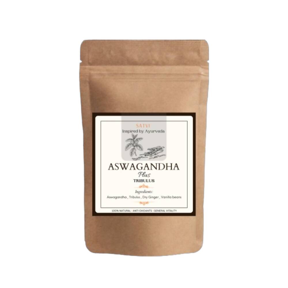 Satvi Wellness Ashwagandha Plus Tribulus | Men Wellness 
