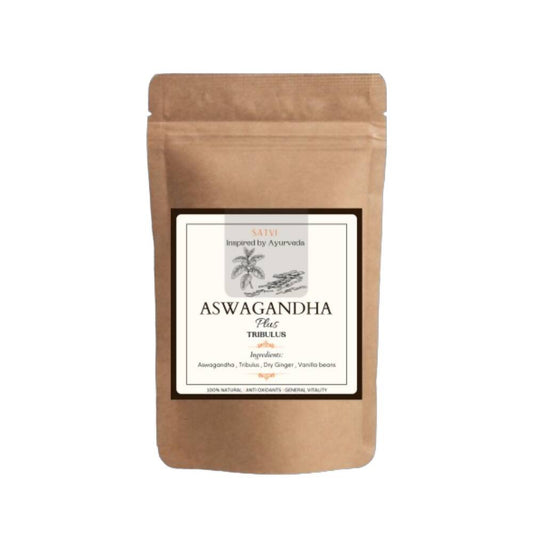 Satvi Wellness Ashwagandha Plus Tribulus | Men Wellness 