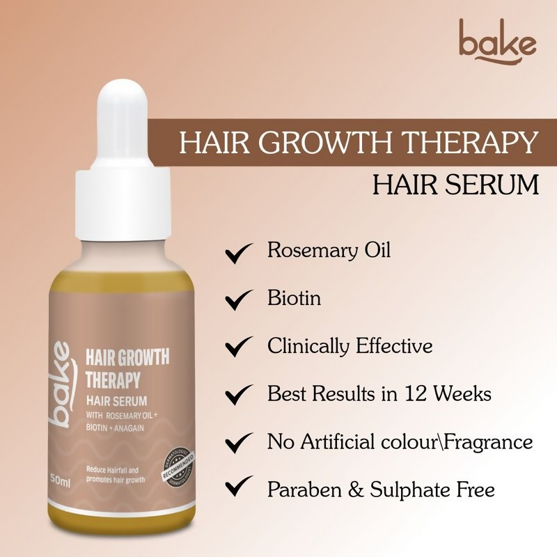 Bake Rosemary Oil Hair Growth Serum | Swadesiicart