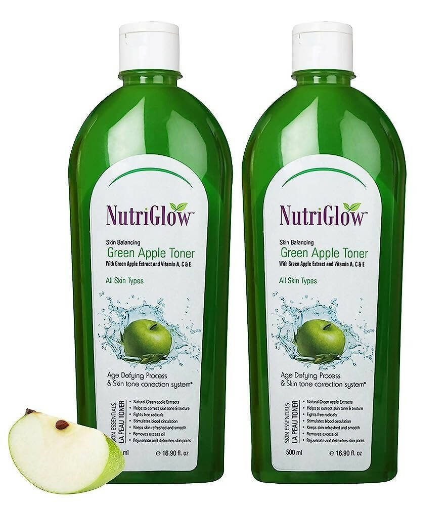 NutriGlow Skin Balancing Green Apple Toner - Grab2buy