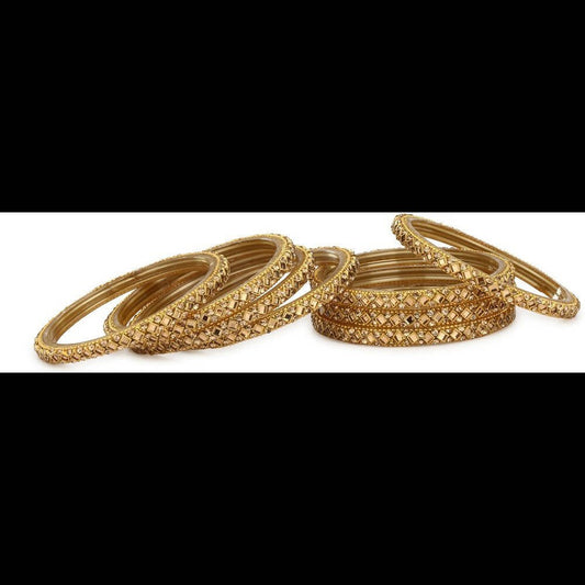 Afast Bridal Wedding & Party Fashionable Colorful Glass Bangle/Kada Set, Pack Of 8 | Grab2Buy
