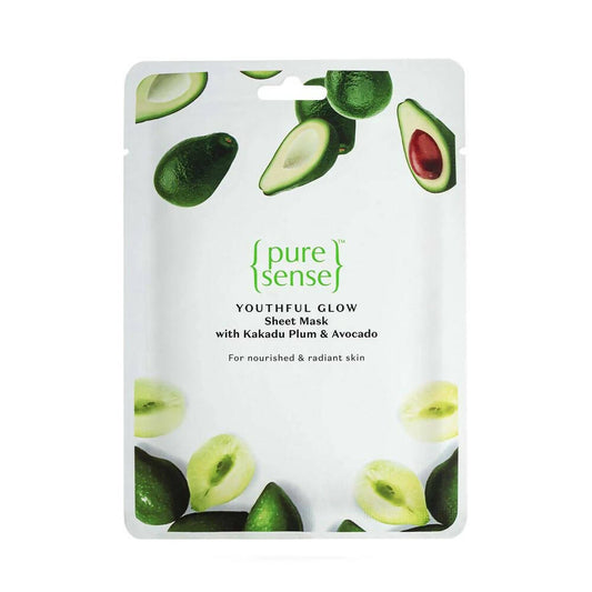 Pure Sense Youthful Glow Sheet Mask with Kakadu Plum & Avocado - Grab2buy