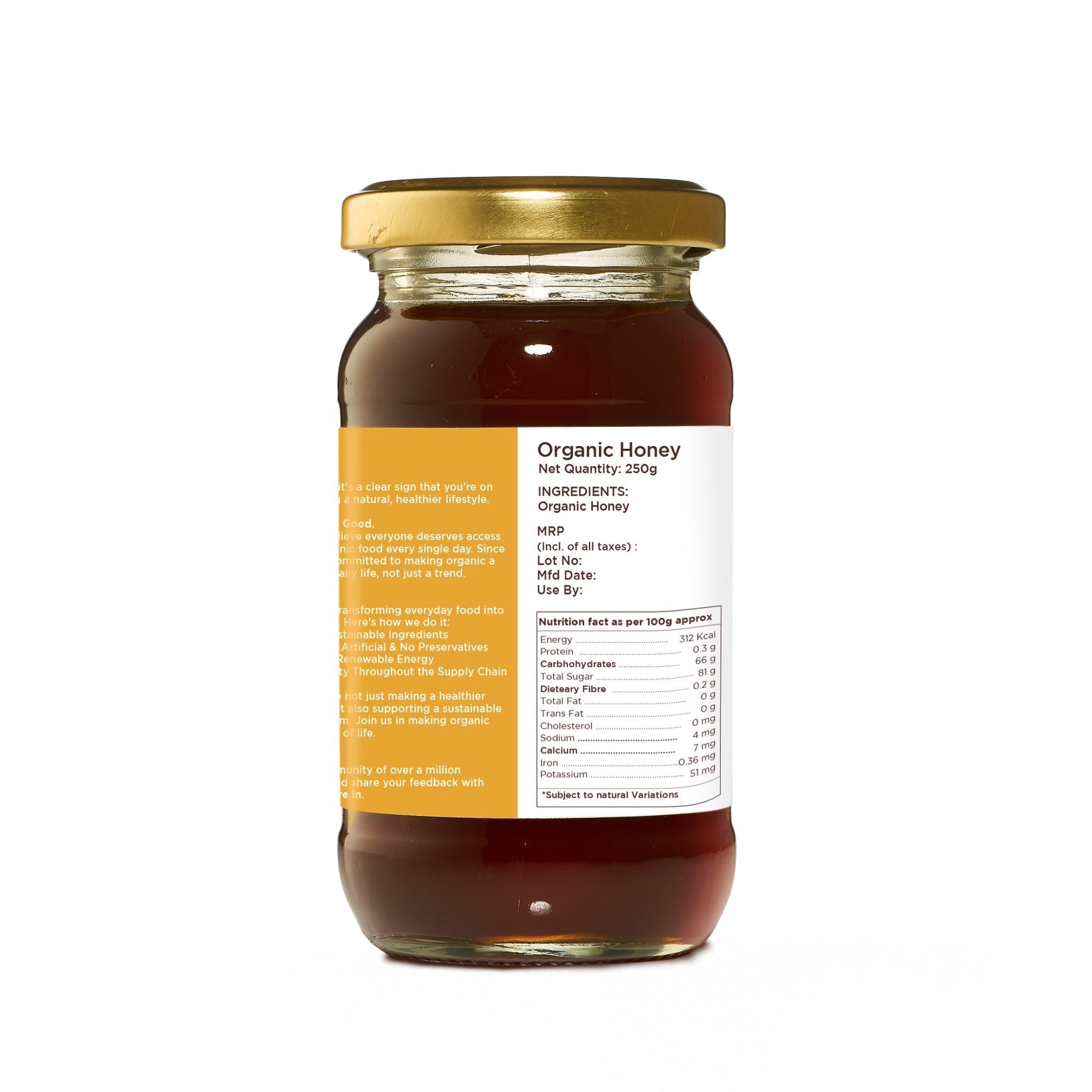 Pure & Sure Organic Honey 