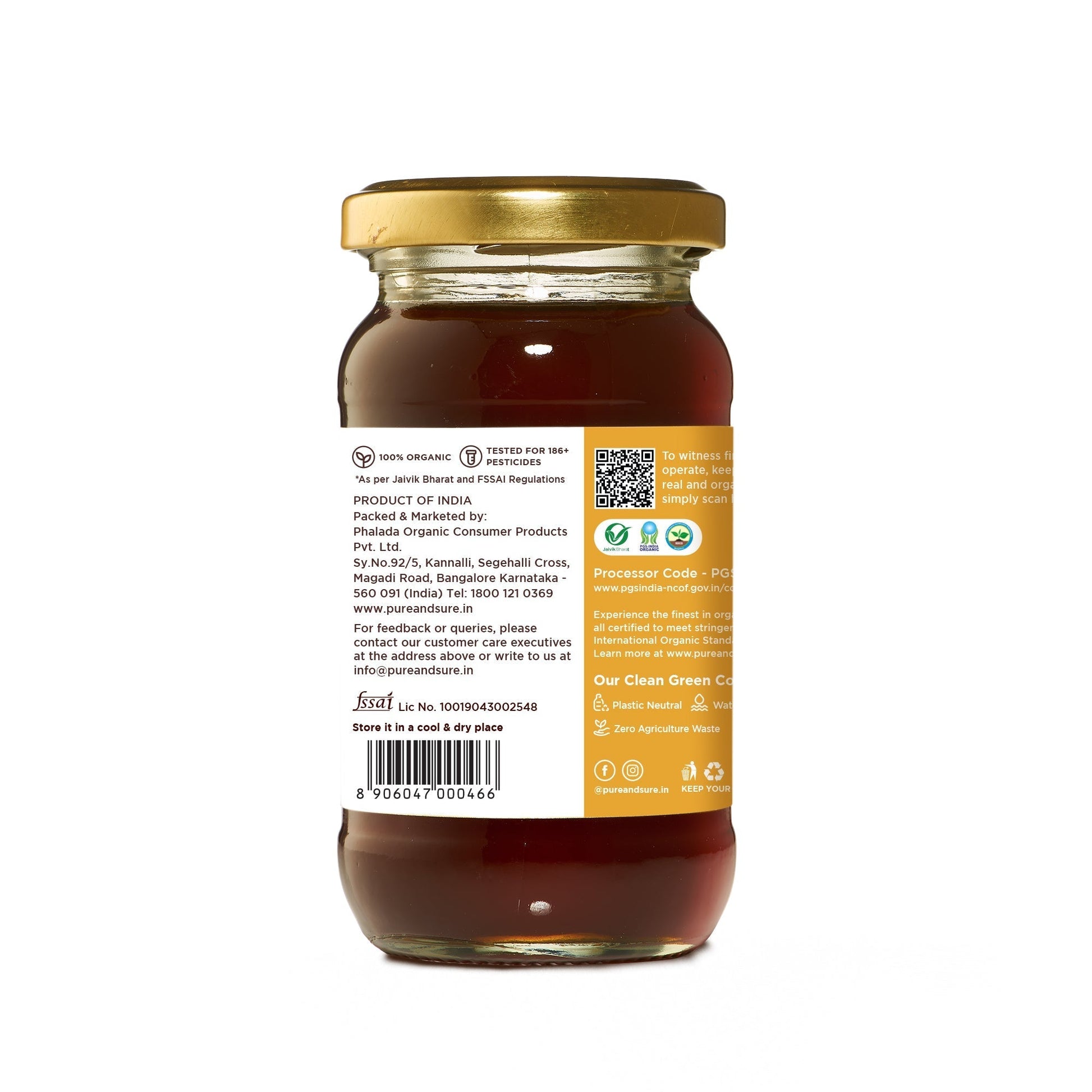 Pure & Sure Organic Honey 