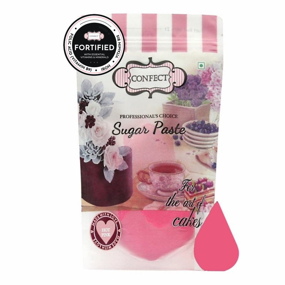 Confect Hot Pink Fondant | Edible Nutritional Sugarpaste