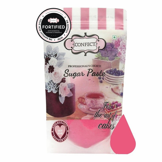 Confect Hot Pink Fondant | Edible Nutritional Sugarpaste