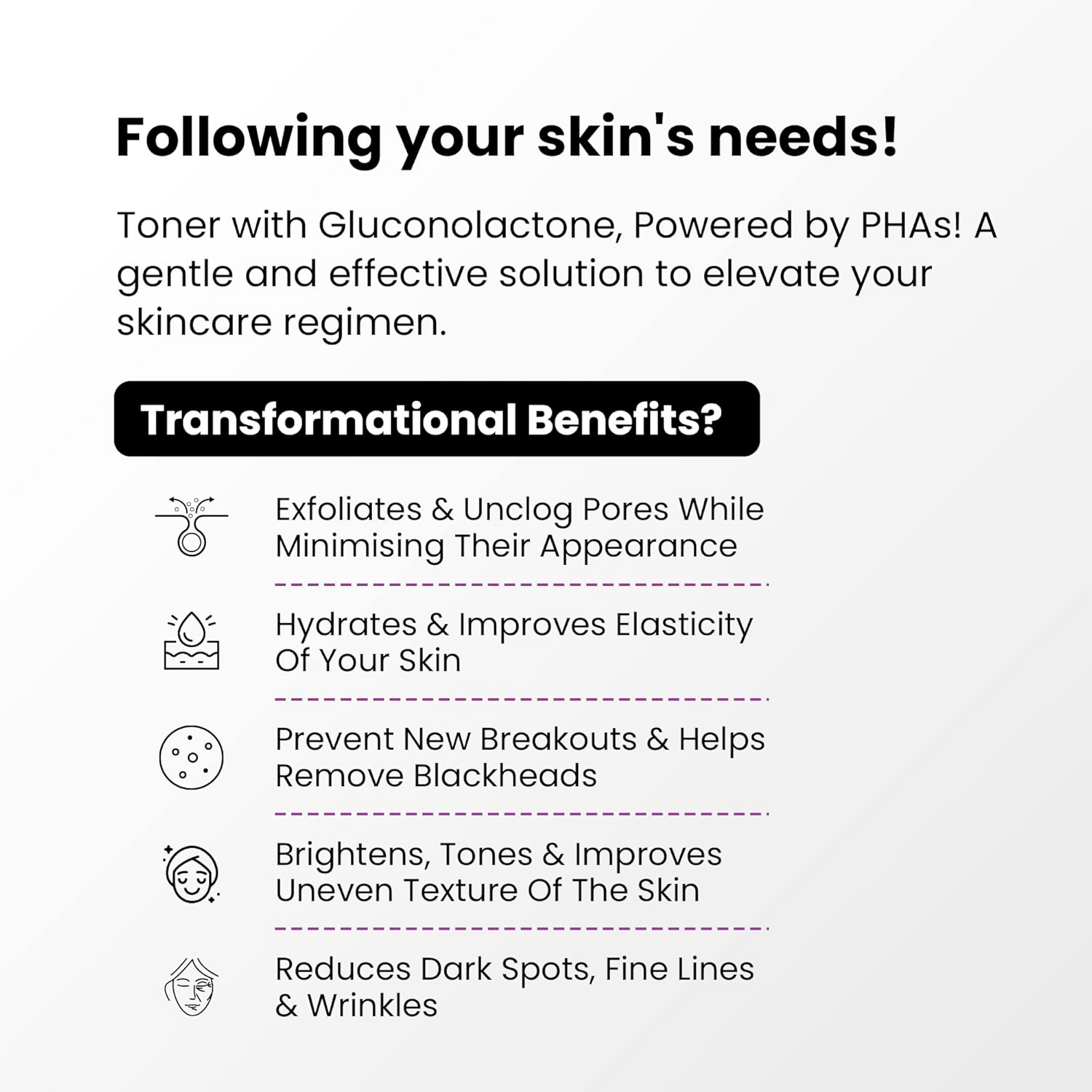 The True Therapy Pha Toner Gluconolactone 10%,Hyaluronic Acid&17 Amino Acid Complex Hydrating Toner  Grab2Buy The True Therapy Grab2Buy