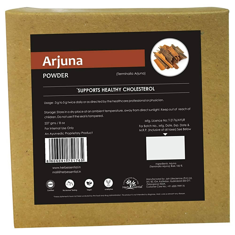 Herb Essential Arjuna Powder 
