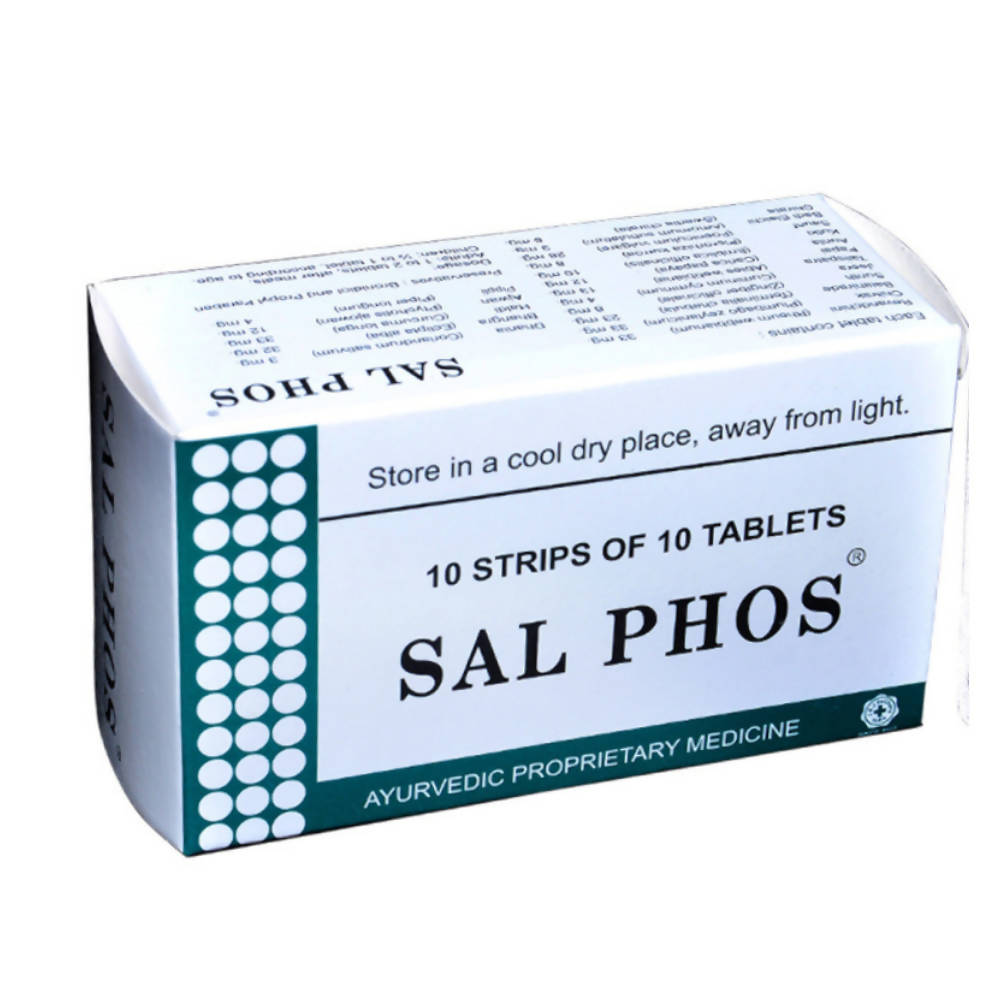 J & J Dechane Ayurvedic Sal Phos Tablets 