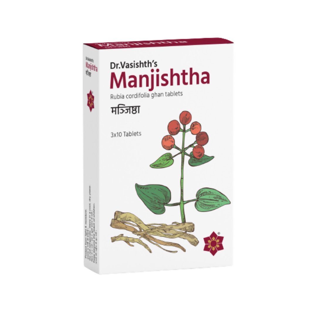 Dr.Vasishth's Manjishtha Tablets 