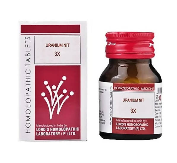 Lord's Homeopathy Uranium Nit Trituration Tablet 
