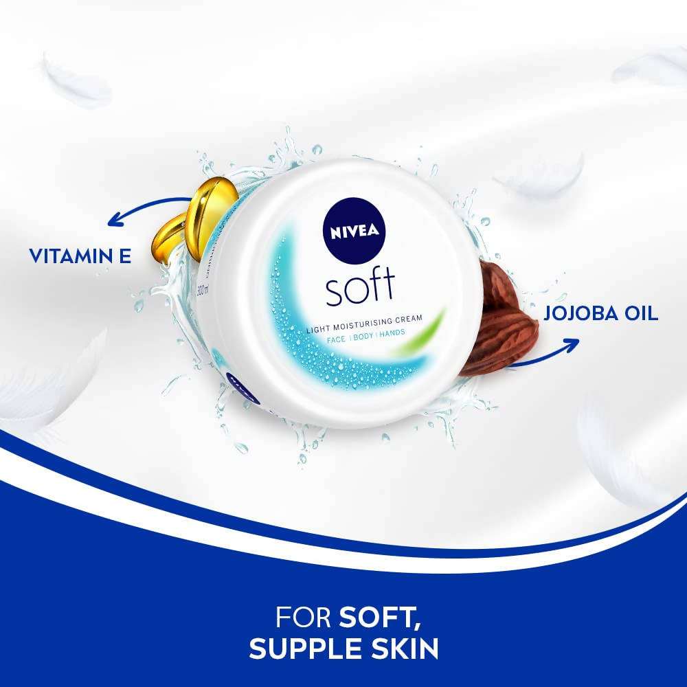 Nivea Soft Light Moisturizer Cream 