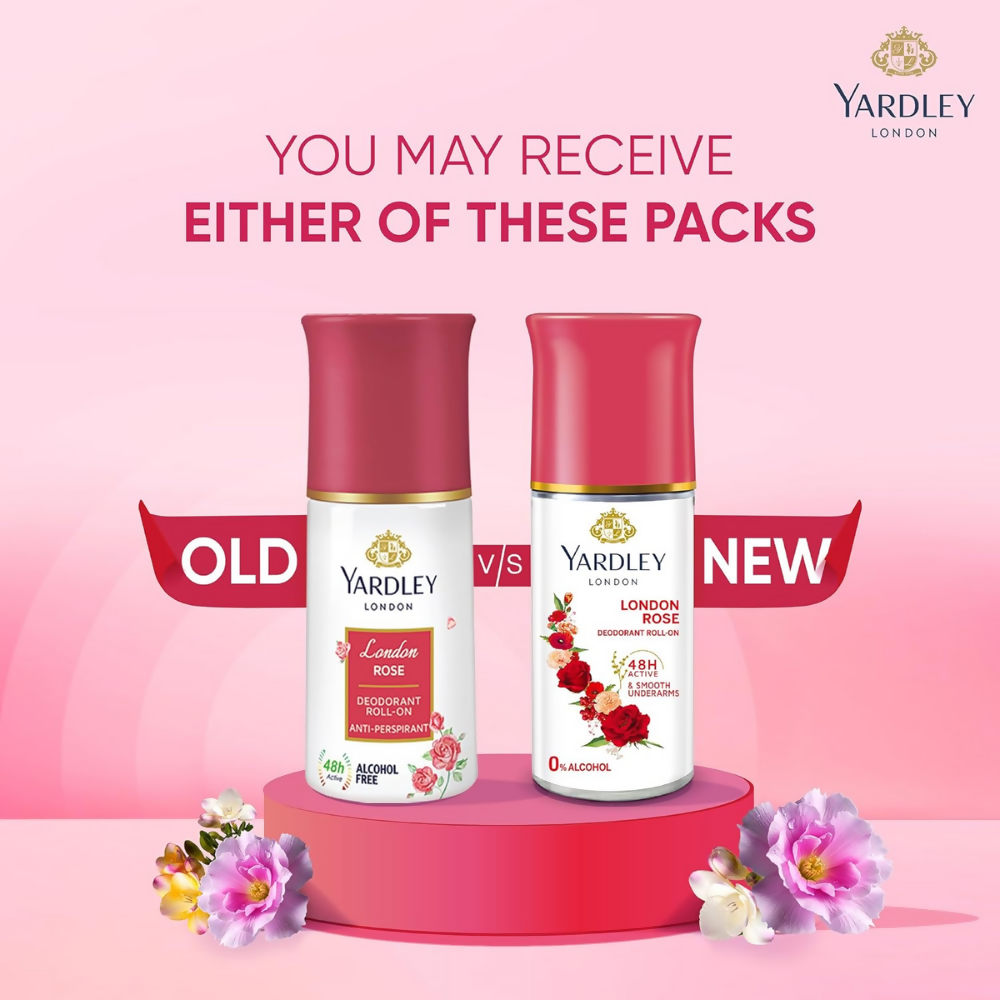 Yardley London Rose Underarm Deodorant Roll On  Grab2Buy Yardley Grab2Buy