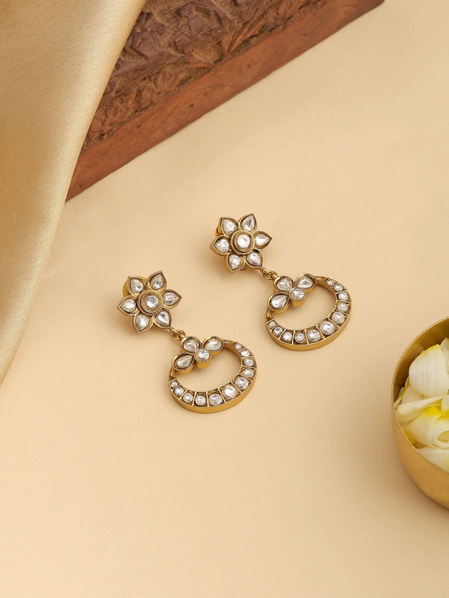 Ruby Raang Nazakat Earrings