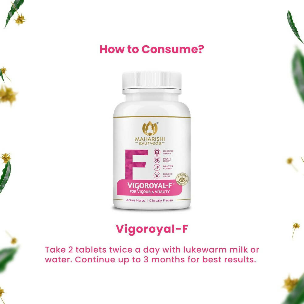 Maharishi Ayurveda Vigoroyal-F Tablets for Women 