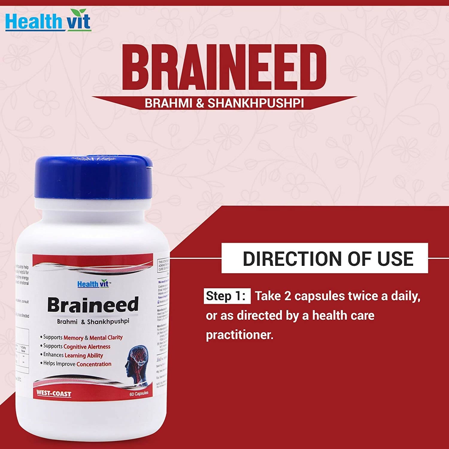 Healthvit Braineed Capsules - Grab2buy