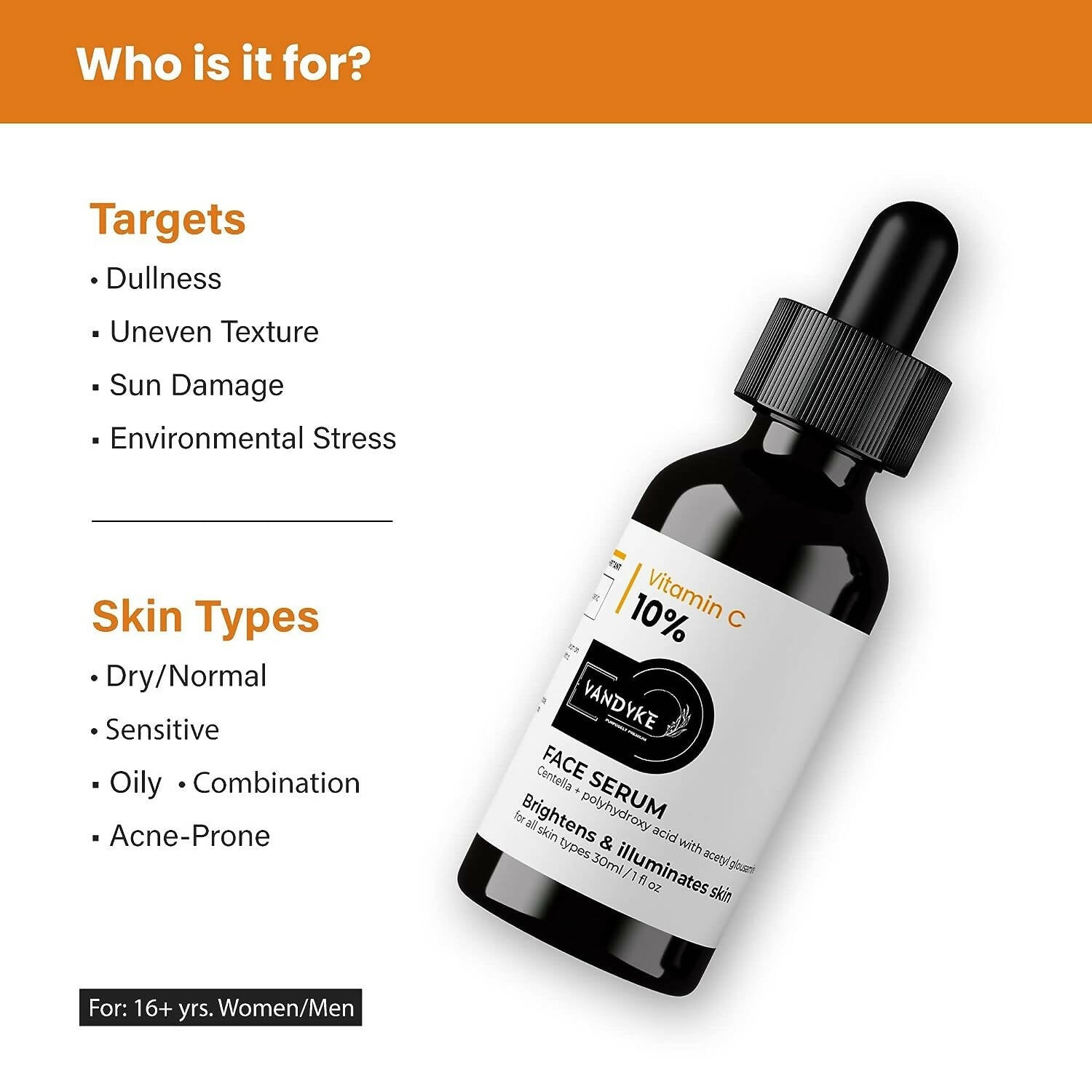 Vandyke Vitamin C 10% Face Serum  Grab2Buy Vandyke Grab2Buy