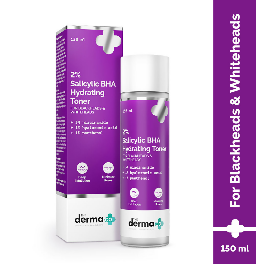The Derma Co 2% Salicylic BHA Hydrating Toner  Grab2Buy The Derma Co Grab2Buy
