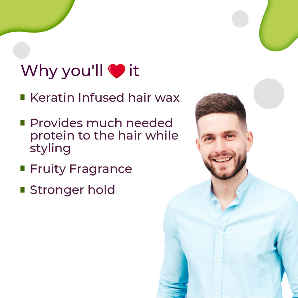 Nishman Keratin Hair Styling Wax 