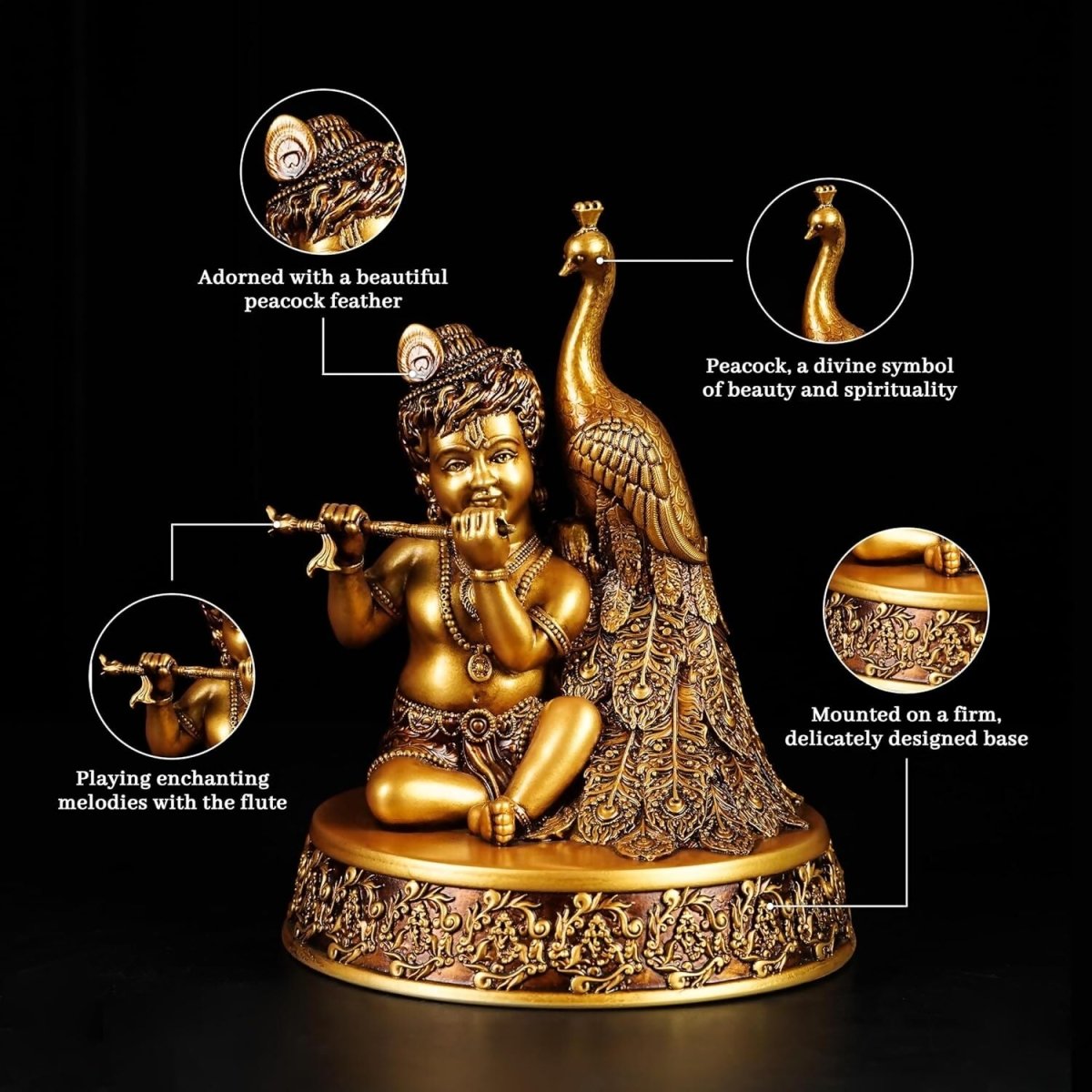 Artarium Nand Gopal Statue - Grab2buy