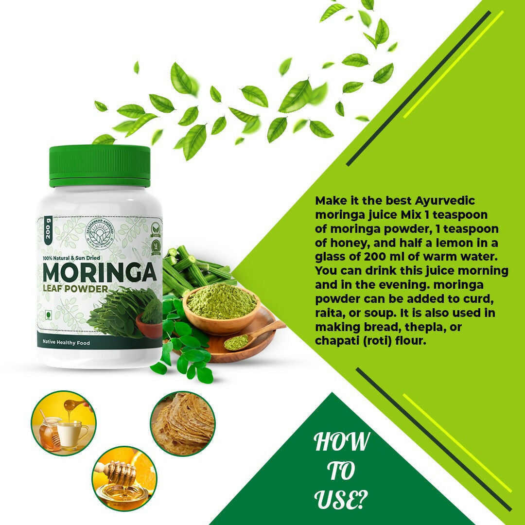 Jayshankar Ayurved Moringa Leaf Powder 