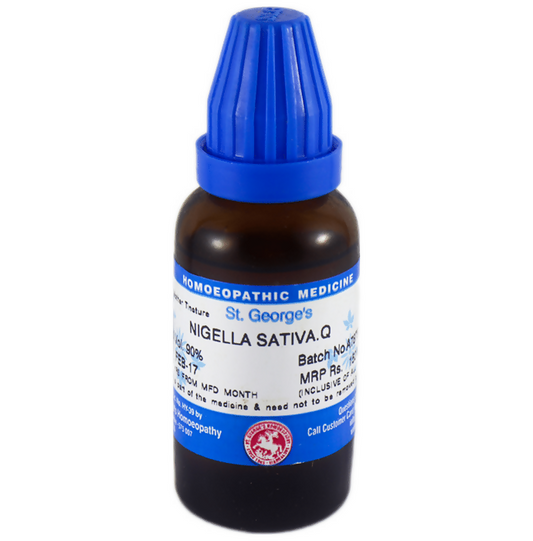 St. George's Homeopathy Nigella Sativa Mother Tincture Q - Grab2buy