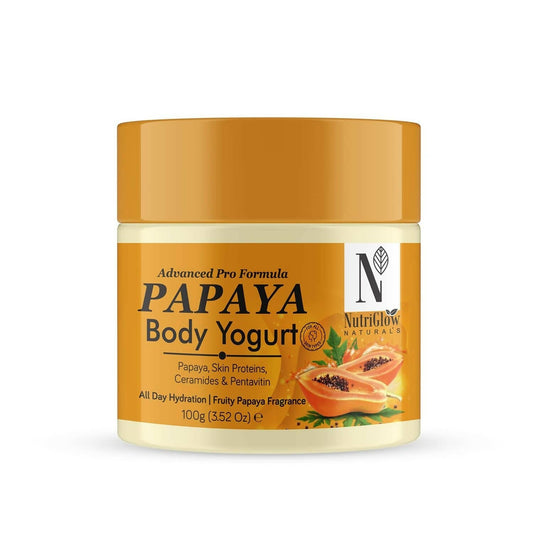 NutriGlow NATURAL'S Advanced Pro Formula Papaya Body Yogurt - Grab2buy