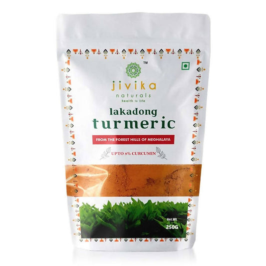 Jivika Naturals Lakadong Turmeric Powder - Grab2buy