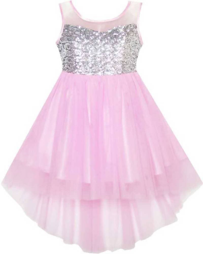 Asmaani Baby Girl's Satin Midi length Frock (AS-DRESS_22122 ) - Grab2buy