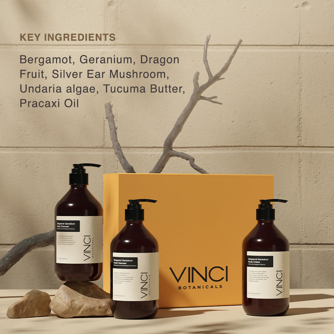 Vinci Botanicals Bergamot Geranium Trio  Grab2Buy Vinci Botanicals Grab2Buy