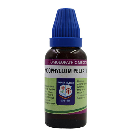 Father Muller Podophyllum Peltatum Mother Tincture Q - Grab2buy