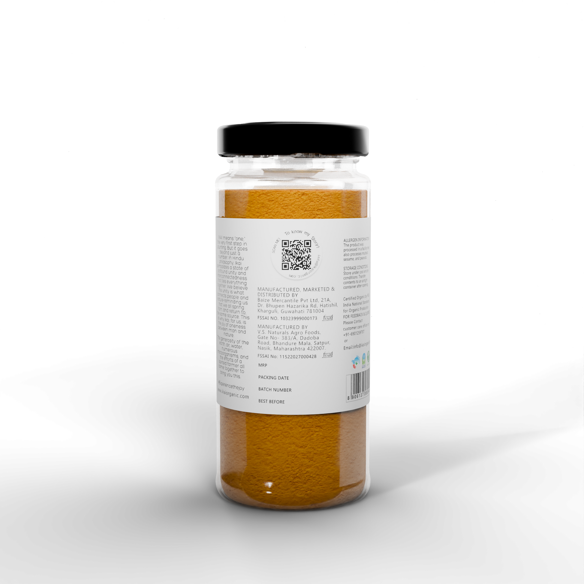 4- Natural Lakadong Turmeric - 100g