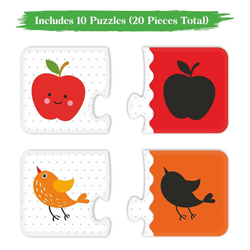 Webby Shadow Match 2 Pieces Learning Pack Jigsaw Puzzle  Grab2Buy Webby Grab2Buy