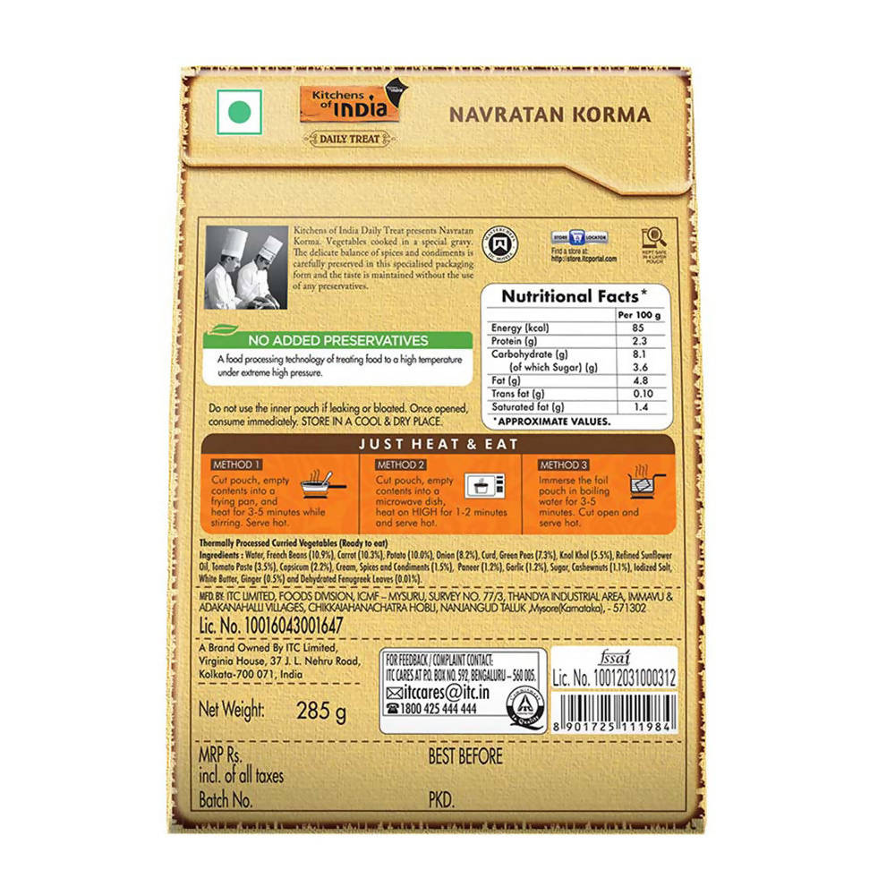 Kitchens of India Navratan Korma - Grab2buy