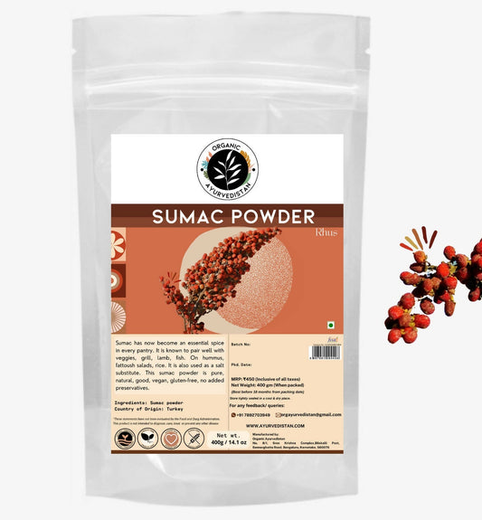 Organic Ayurvedistan Sumac Powder 
